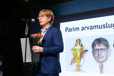 Главный редактор RusDelfi Андрей Шумаков получил журналистскую премию Эстонии за лучшую работу в жанре „Мнение“