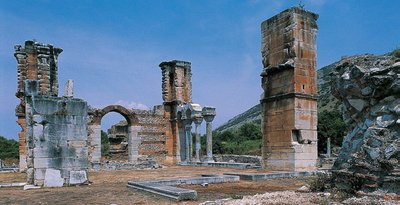 Древний македонский город на побережье Эгейского моря — Филиппы. Греция