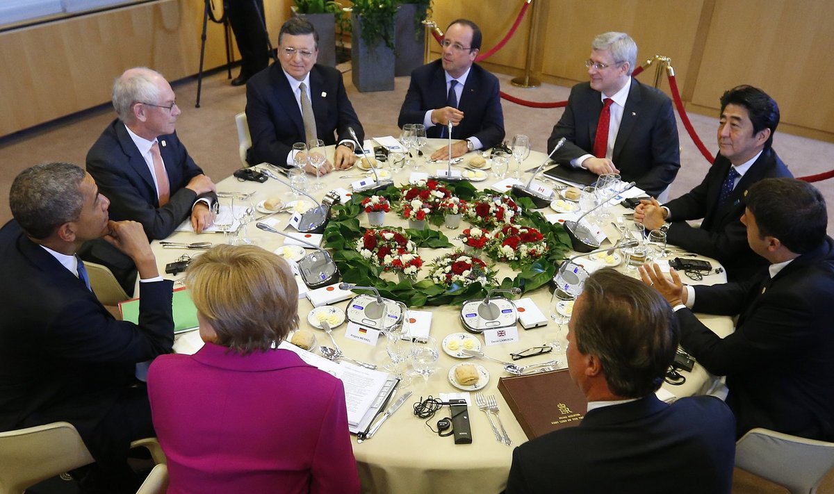 G7 riigijuhtide õhtusöök Brüsselis