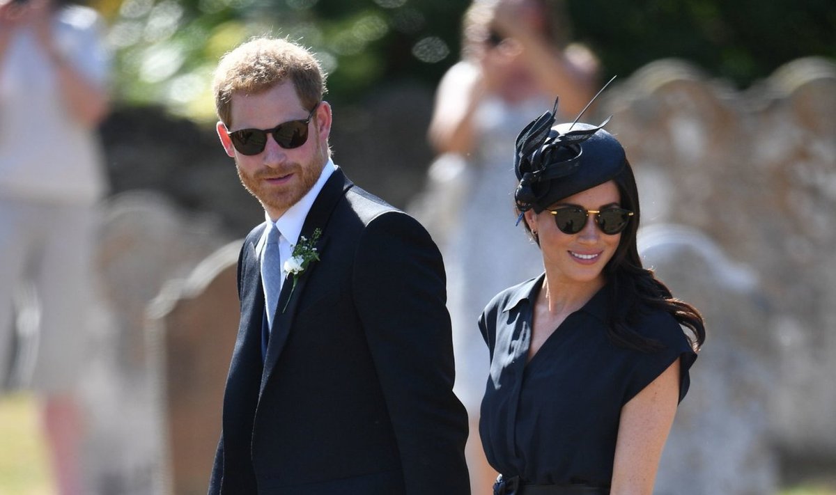 Harry ja Meghan printsi parima sõbra pulmas eelmise aasta augustis.