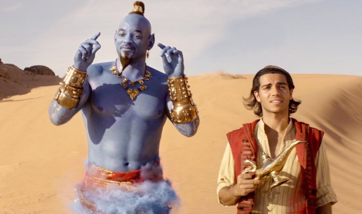 "Aladin" - praegu kinodes. 