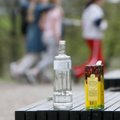 В столичном парке компания подростков распивала водку перед походом в школу