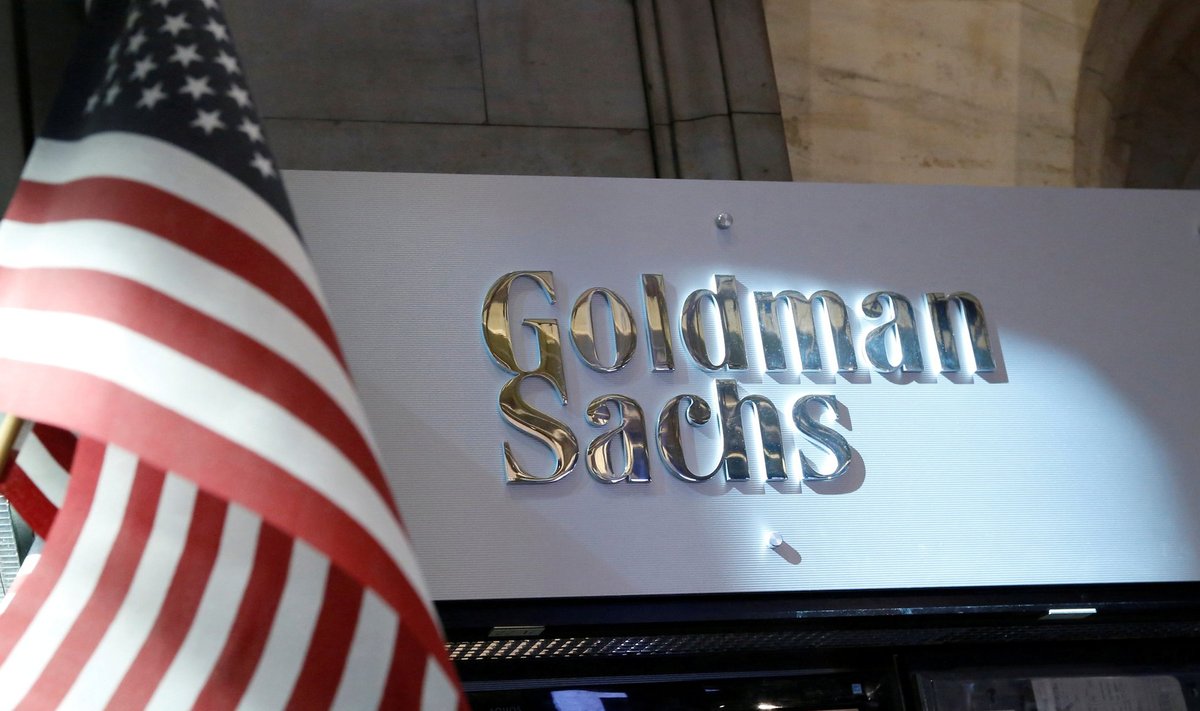 Goldman Sachs New Yorgi börsil.