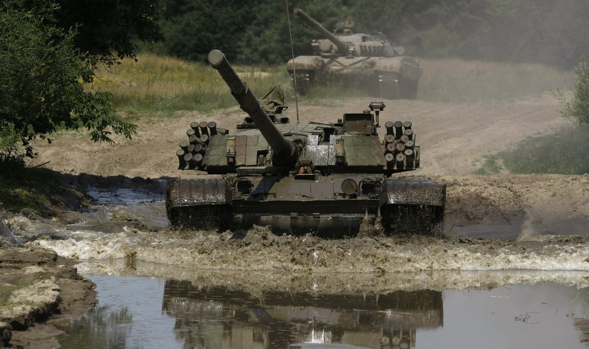 Польский танк PT-91, представляющий из себя глубокую модификацию Т-72