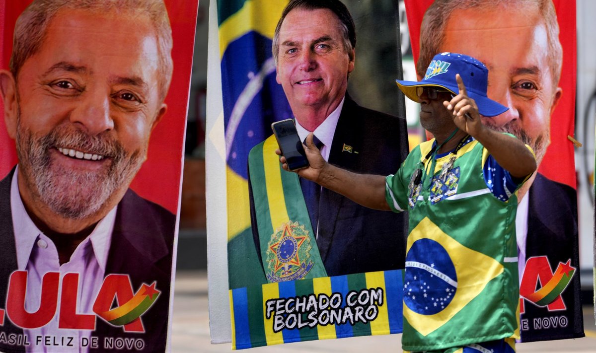 Brasiilia presidendivalimised lõppesid väga tasavägiselt.