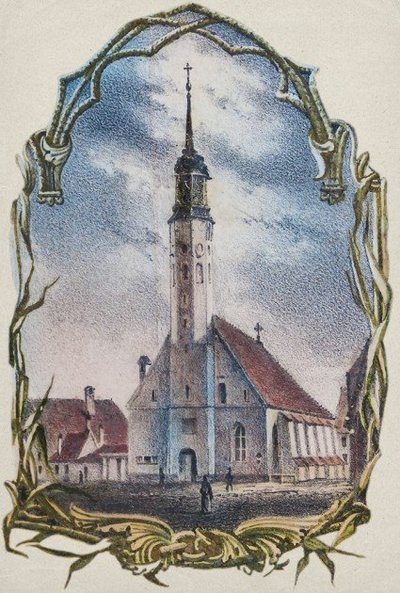 Jaani kirik 1856. aastal.