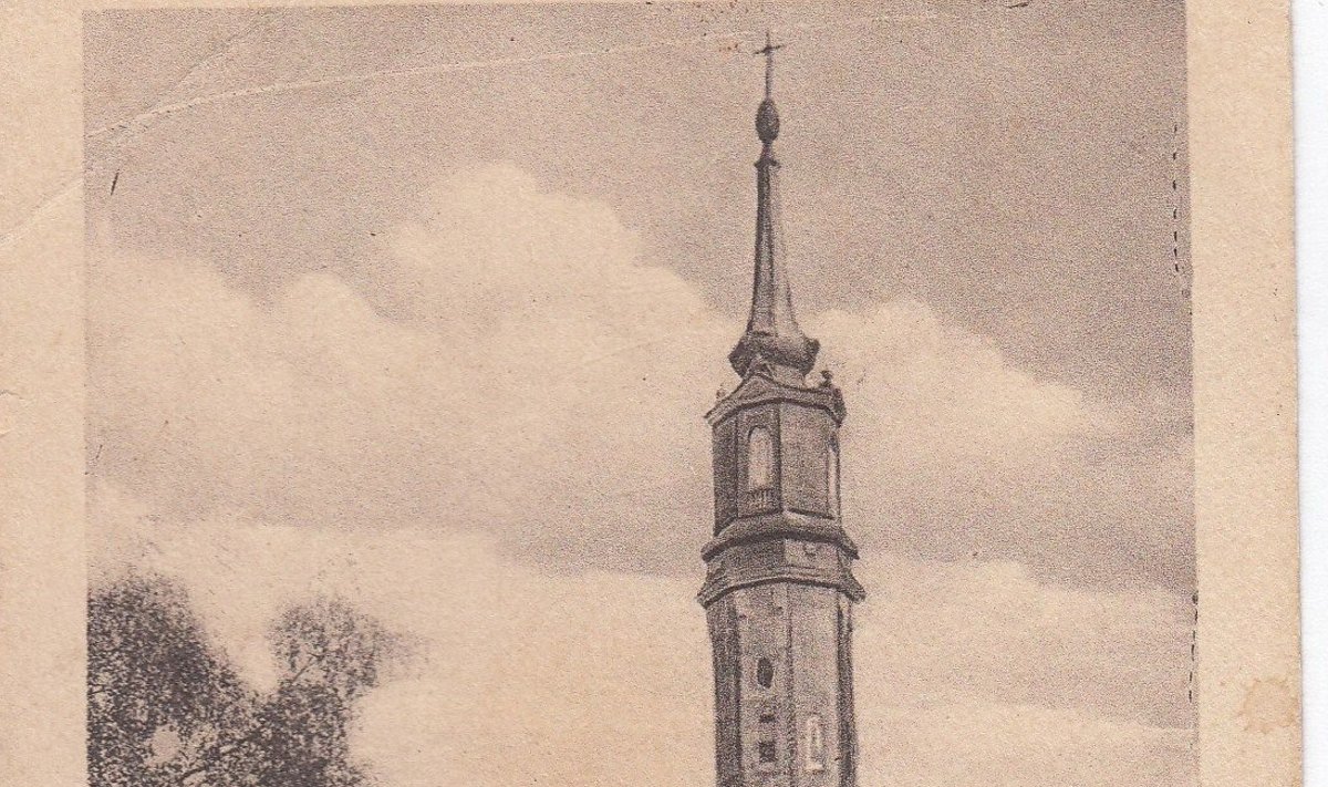 Jaani kirik 20. sajandi alguses.