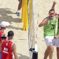 Läti rannavõrkpallurid jõudsid olümpial poolfinaali
