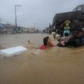 Paduvihma tõttu ujutati üle pool Filipiinide pealinnast