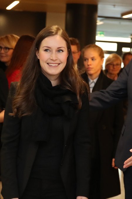 Soome peaminister Sanna Marin külastas Kumut