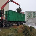 ФОТО | В Хааберсти вывезли 175 кубометров старых праздничных елок