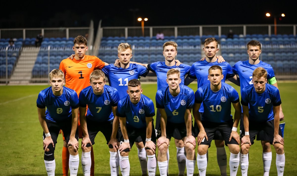 Eesti U21 jalgpallikoondis.