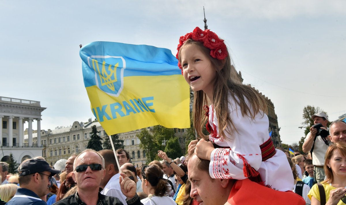 UKRAINE-RUSSIA-CRISIS-MILITARY-INDEPENDENCE-PARADE