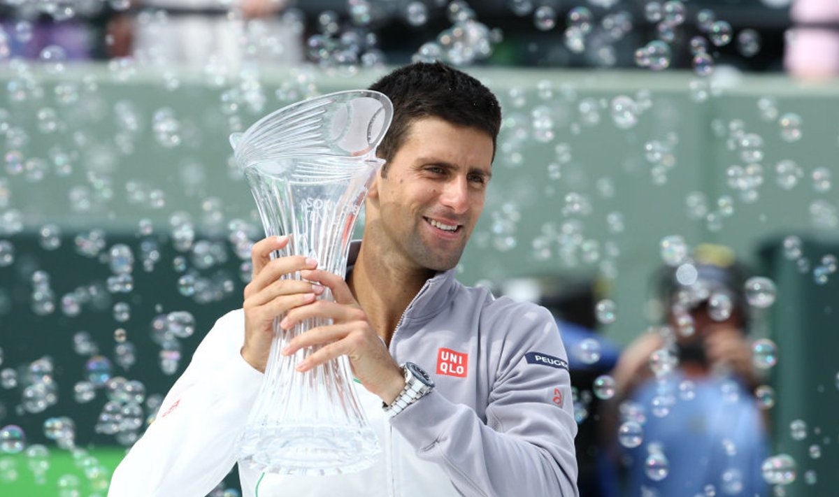 Novak Djokovic taas võidukas