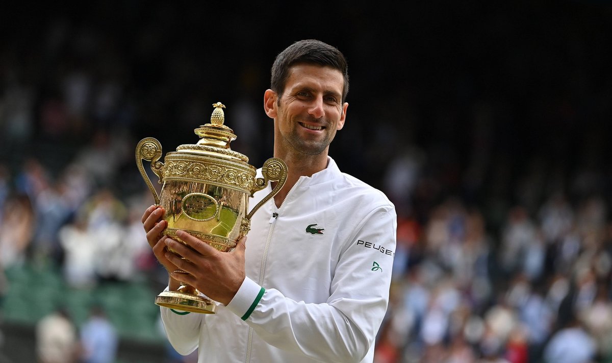 Mullu võidutses Wimbledonis Novak Djokovic.