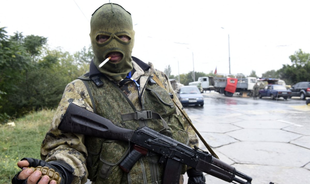 Tüüpiline nn venemeelne separatist Ida-Ukrainas
