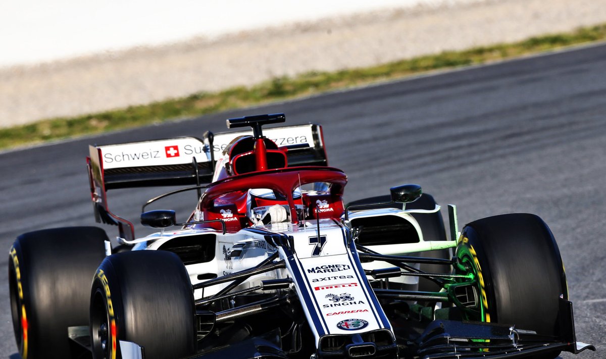 Kimi Räikkönen Alfa Romeo roolis