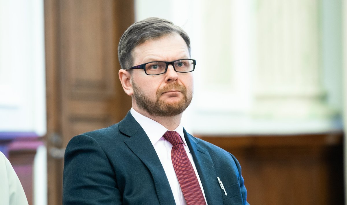 Eesti finantsinspektsiooni juht Kilvar Kessler.