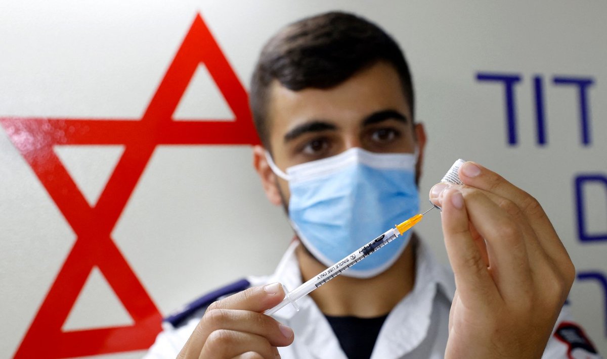 COVID-19-vastane vaktsineerimine Iisraelis (foto: AFP / Scanpix)