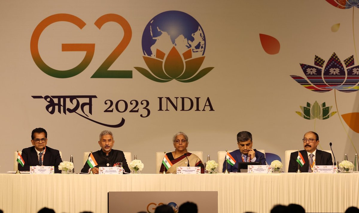 G20 Summit 2023, New Delhi, India.