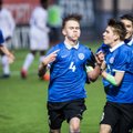 FOTOD JA VIDEO | Fantastiline tulemus: Eesti U17 jalgpallikoondis alistas Prantsusmaa!