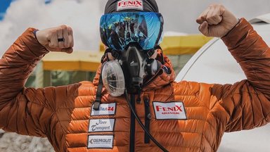 Следим онлайн: эстонский альпинист Каспар Эвальд сегодня ночью начнет покорение вершины Эвереста
