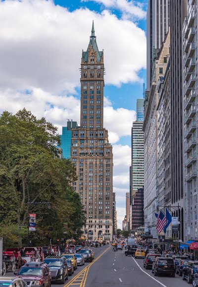 The Woolworth Building was built in 1913.This building was the tallest tower in the world for a period of time. It was dubbed the Cathedral of Commerce.