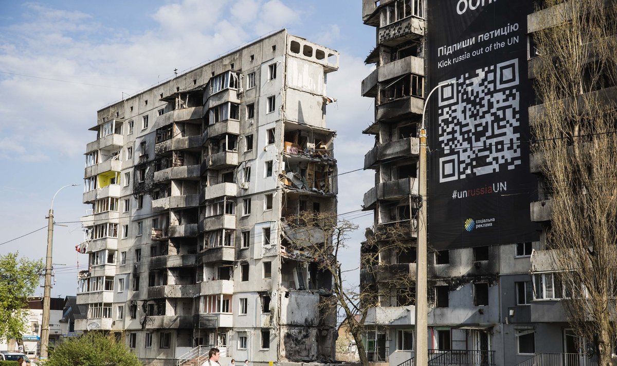 Sõda Ukraina, pilt on tehtud 24.04.2023