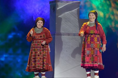 Eurovisioon 2012, Bakuu, Natalja Pugatšova on kõige väiksem, kuid kõige säravam