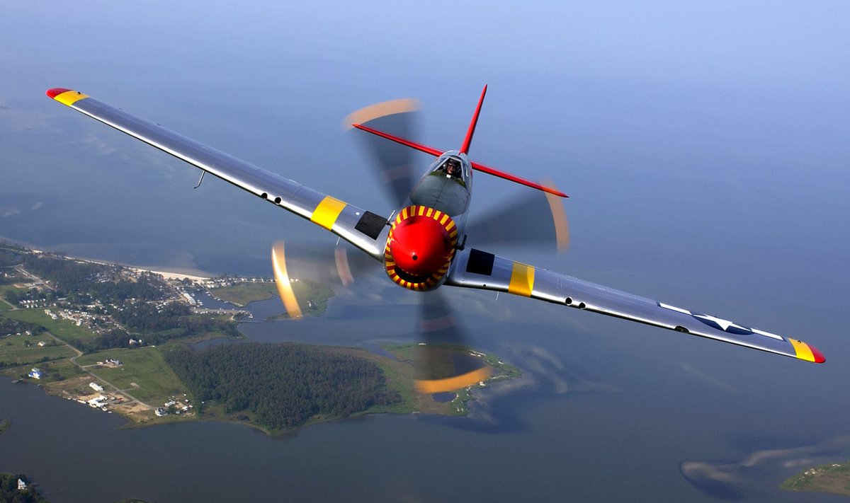 P-51 Mustang lendas Teises maailmasõjas ja lendab ka täna