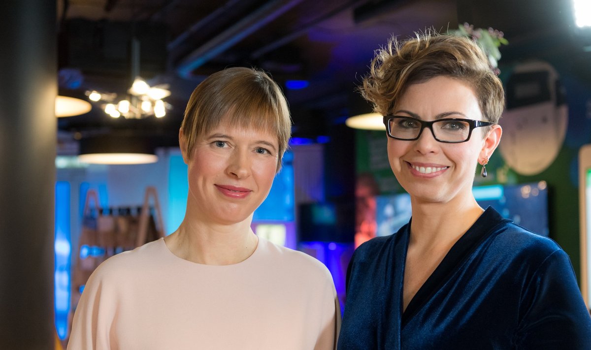 Kersti Kaljulaid ja Anu Välba