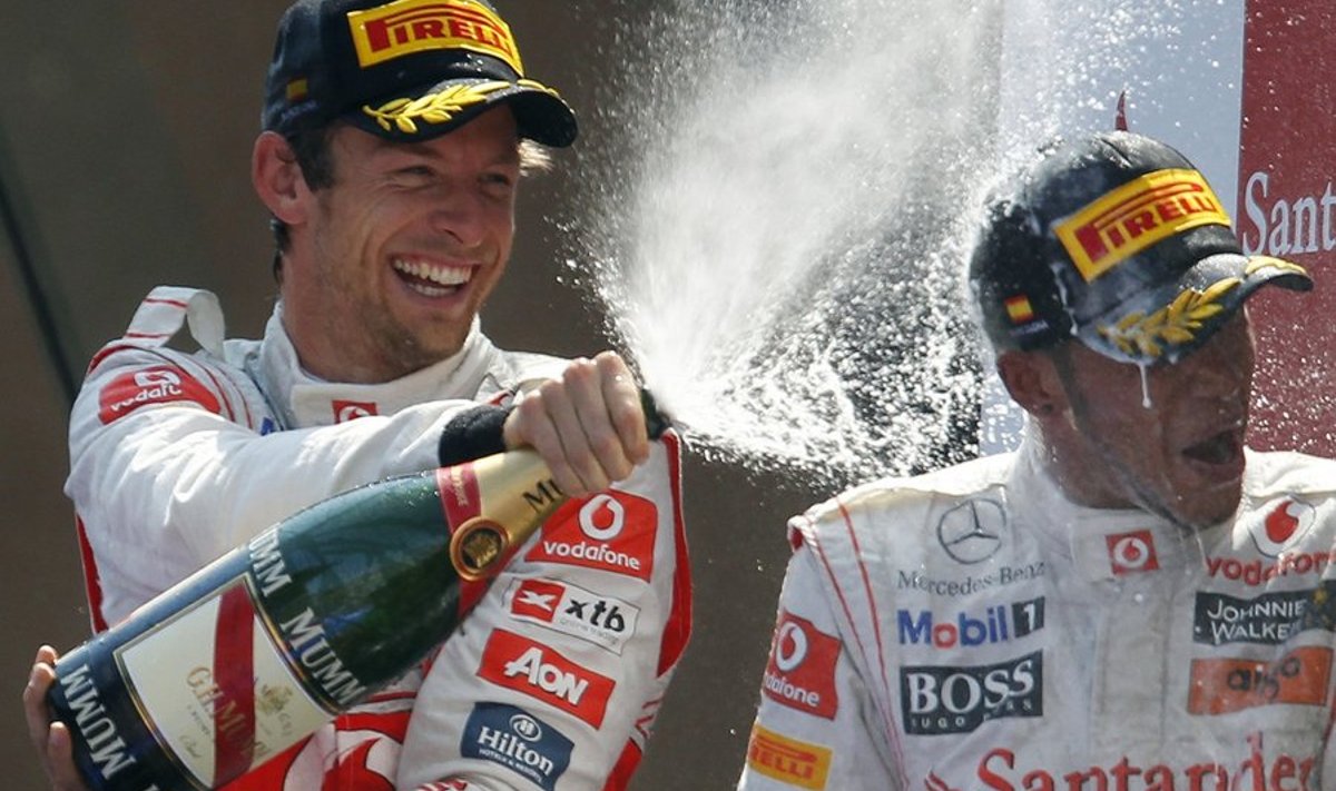 Lewis Hamilton, Jenson Button, vormel-1