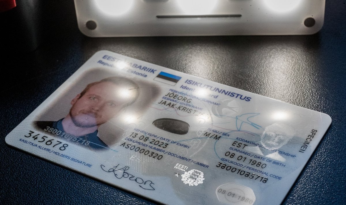 PPA esitles uue kujunduse ja turvaelementidega ID-kaarti