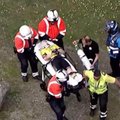 VIDEO | Ränk kukkumine Baskimaa velotuuril: kahekordne Tour de France´i võitja toimetati helikopteriga haiglasse