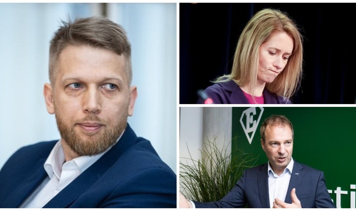 Jaanus Karilaid, Kaja Kallas, Hando Sutter