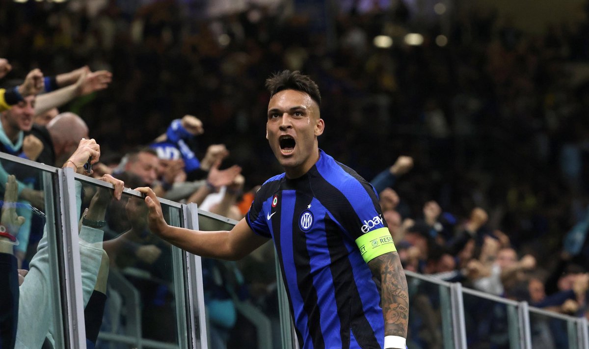 Lautaro Martínez tüüris kaptenina Milano Interi Meistrite liiga finaali.