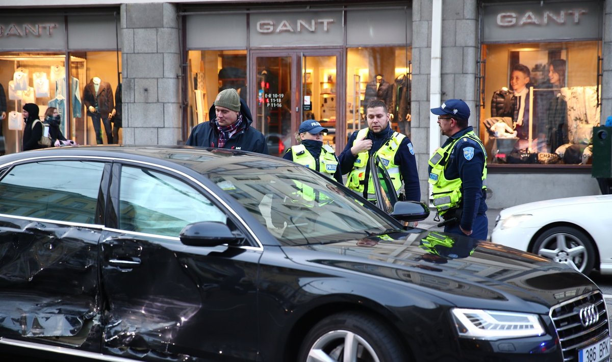 Peaminister Jüri Ratase auto sattus liiklusõnnetusse