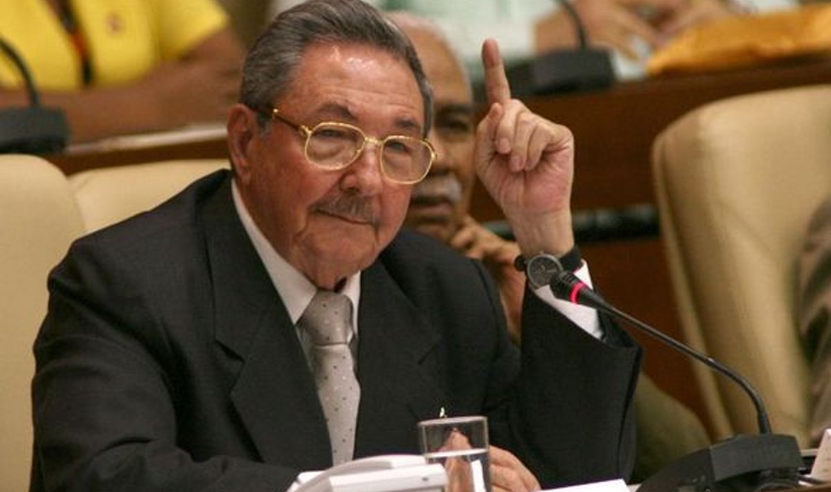 Raul Castro 24. veebruaril parlamendis.