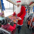 В Таллинне будет снова ездить рождественский трамвай