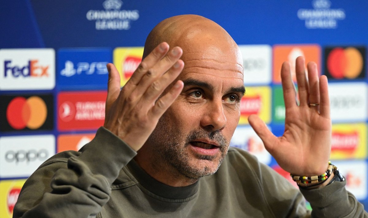 Pep Guardiolal on täna õhtuks selge siht silme ees.
