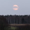 ФОТО: Впервые за 38 лет в Рождество светит полная луна