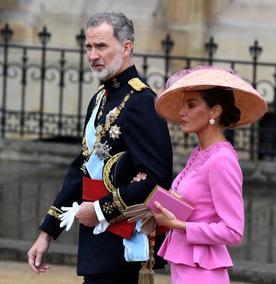 Hispaania kuningas Felipe VI ja kuninganna Letizia