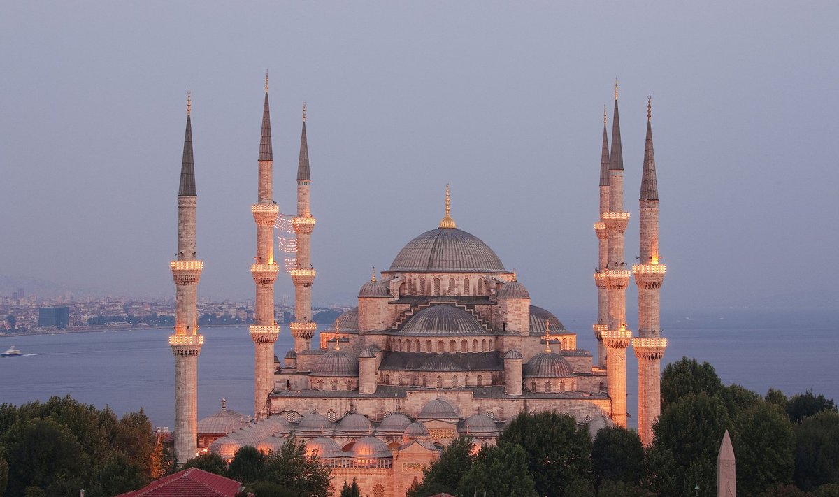 Turkey, Marmara, Istanbul, Blue Mosque, Sultan Ahmed Mosque, .