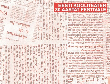 Rait  Avestik. Eesti  kooliteater. 30 aastat festivale.  316 lk.  Eesti Harrastusteatrite Liit.