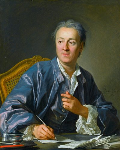 Denis Diderot' portree, Louis-Michel van Loo õlimaal aastast 1767. (Foto: Wikimedia Commons)