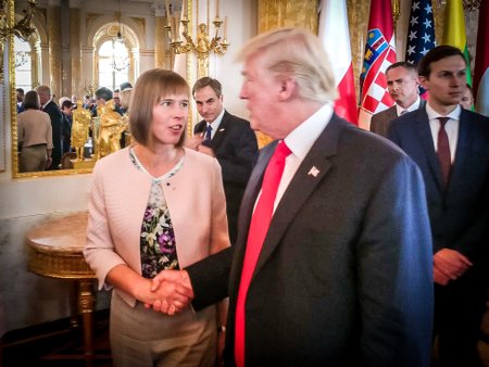 Kersti Kaljulaid kohtus Donald Trumpiga 