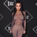 FOTOD | Kim Kardashiani optilise illusiooniga kleit ei jätnud kujutlusvõimele palju ruumi