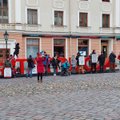 FOTOD | Tartus ja Tallinnas kogunesid koroonapiirangute vastased meeleavaldustele