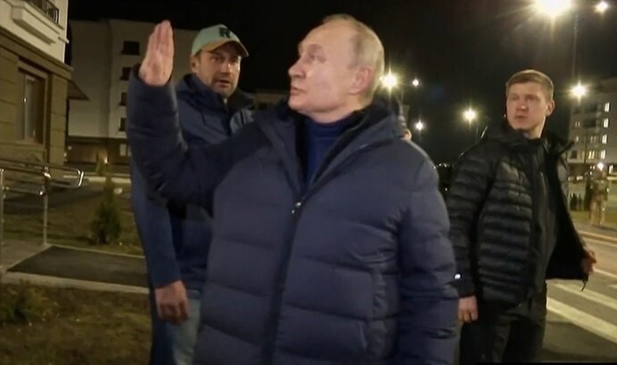 Salvestis väidetavast Putinist Mariupolis