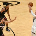 VIDEO | Rekorditesadu NBA-s jätkub! Milwaukee pani 47-punktilises võidus Miami vastu sisse 29 kolmest